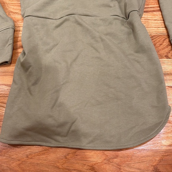 Noughts & Kisses Celina Khaki Jersey Dress - Picture 9 of 12